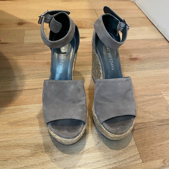 Stuart Weitzman Wedges “Soho Jute” - Picture 3 of 6